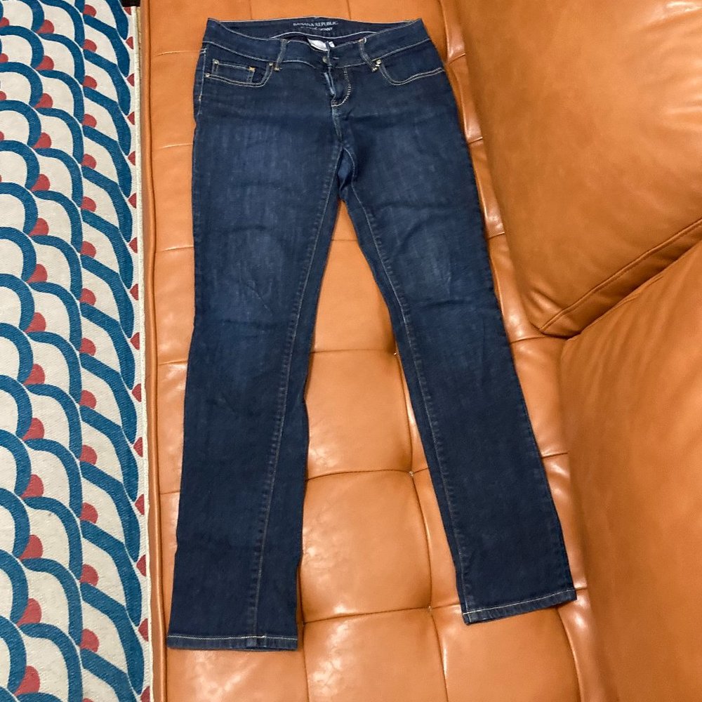 banana republic womens classic skinny jeans - size 4